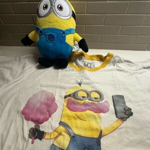 Universal Studios Despicable Me Graphic Tee & Doll